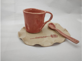 Conjunto vermelho xicrinha de café - amor 1.png